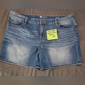 STYLUS Classic Blue Denim Shorts